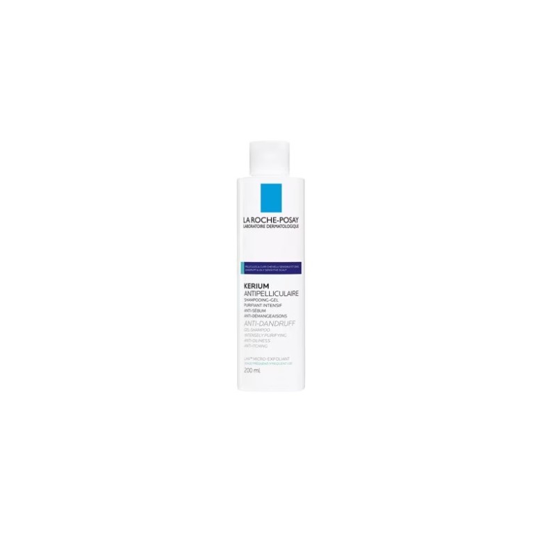 LA ROCHE POSAY KERIUM Champú caspa grasa 200 ml