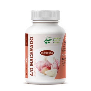 GHF Ajo Macerado desodorizado 60 perlas 1400 mg