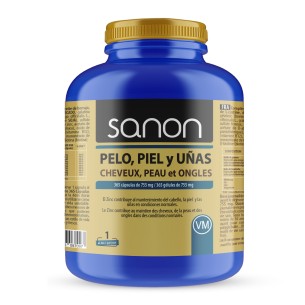 SANON Pelo, Piel y Uñas 365 cápsulas