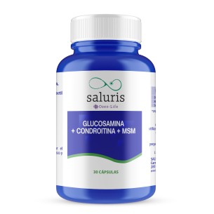 SALURIS Glucosamina + Condritina + MSM 30 cápsulas