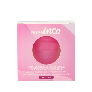 INCA FARMA Copa Menstrual Reutilizable talla S