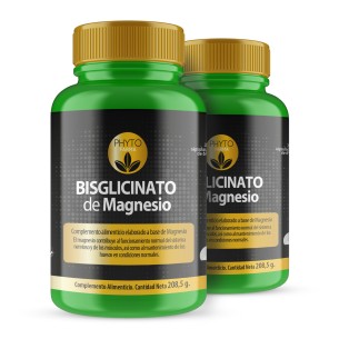 PHYTOFARMA Magnesio Bisglicinato 300 cápsulas pack 2