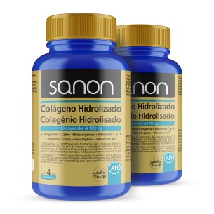 SANON Colágeno Hidrolizado 180 comprimidos pack 2