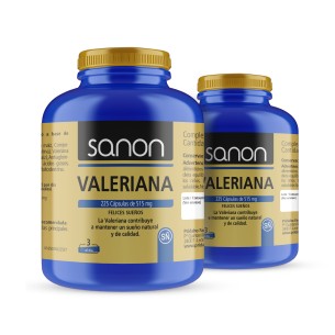 SANON Valeriana 225 cápsulas pack 2