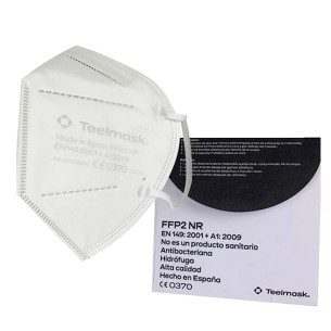 TEELMASK Mascarilla FFP2 Blanca 1 unidad