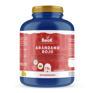 BEOK Arándano rojo 365 comprimidos