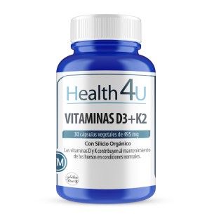 H4U Vitamina D3+K2 30 cápsulas vegetales