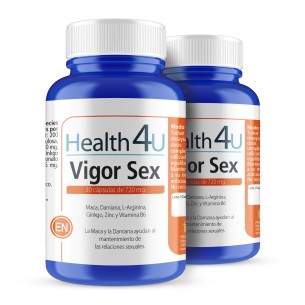 H4U Vigor sex 30 cápsulas pack 2