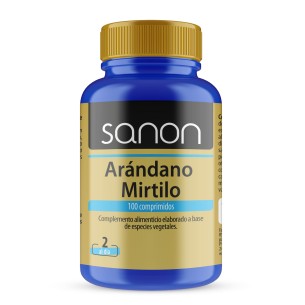 SANON Arándano Mirtillo 100 comprimidos