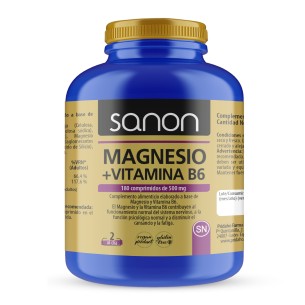 SANON Magnesio + Vitamina B6 180 comprimidos