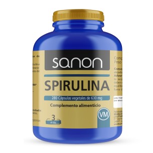 SANON Spirulina 280 cápsulas vegetales0,000