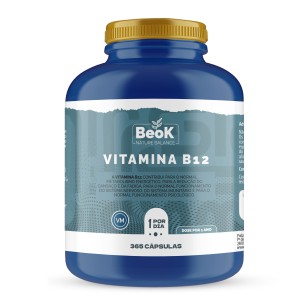 BEOK Vitamina B12 365 cápsulas