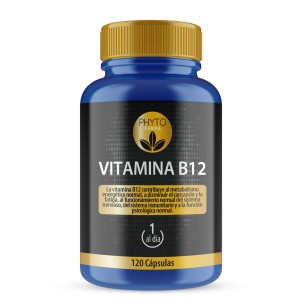 PHYTOFARMA Vitamina B12 25 µg 120 cápsulas