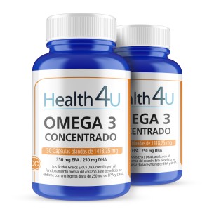 H4U Omega 3 Concentrado 30 cápsulas blandas pack 2