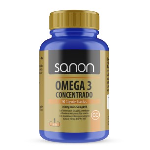 SANON Omega 3 concentrado 90 cápsulas blandas