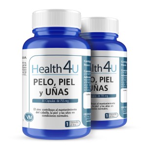 H4U Pelo, piel y uñas 30 cápsulas pack 2