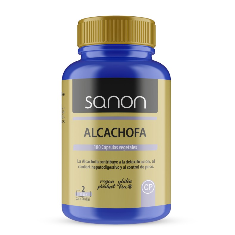 SANON Alcachofa 180 cápsulas vegetales