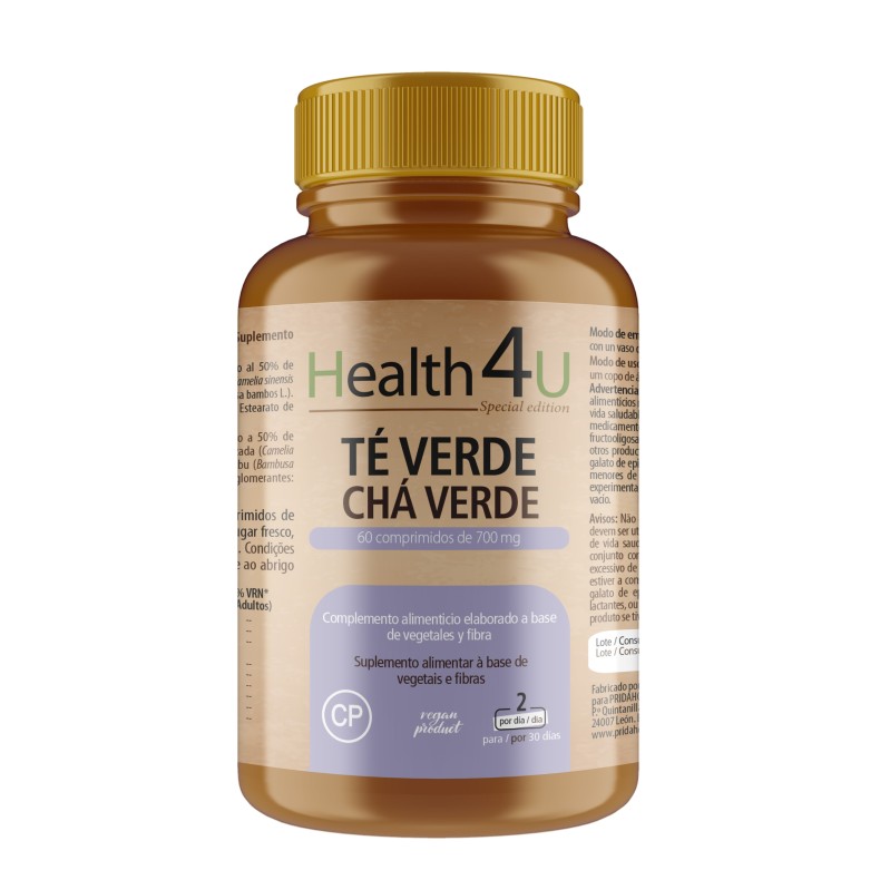 H4U Té Verde 60 comprimidos