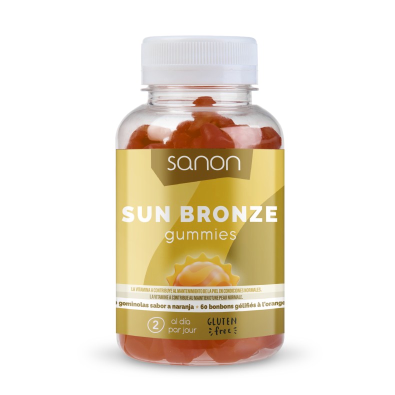SANON Sun Bronze gummies 60 gominolas