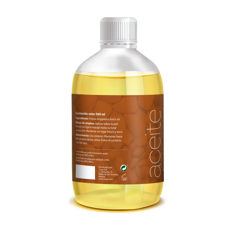 SOTYA Aceite Almendras Dulces 500 ml SOTYA Aceite Almendras Dulces 500 ml