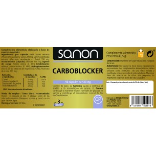 SANON Carblocker 90 cápsulas Pack 2 2