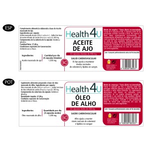 H4U Aceite de ajo 60 cápsulas blandas 2