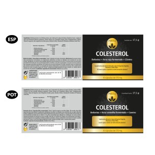 PHYTOFARMA Colesterol Berberina+Arroz rojo fermentado+ Cilantro 30 cápsulas 2