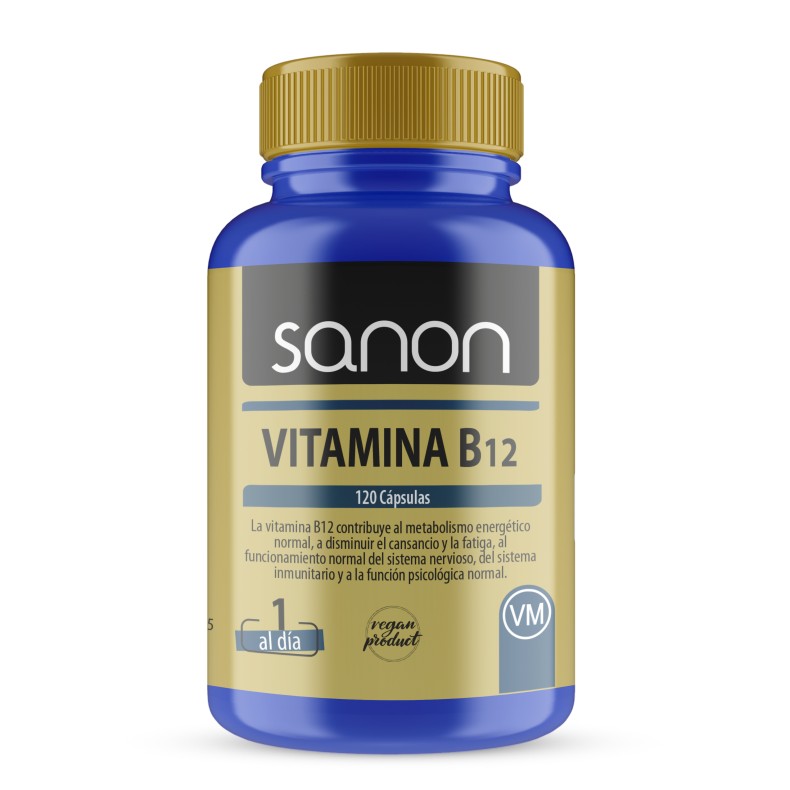 SANON Vitamina B12 120 cápsulas SANON Vitamina B12 120 cápsulas