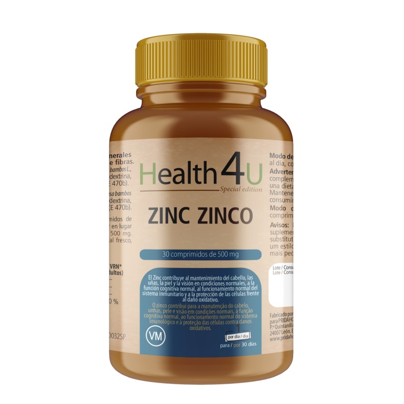 H4U Zinc 30 comprimidos special edition H4U Zinc 30 comprimidos special edition