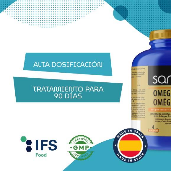 SANON Omega 3,6,9 360 cápsulas blandas