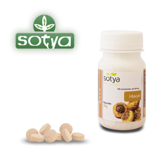 SOTYA Maca 100 comprimidos 500 mg