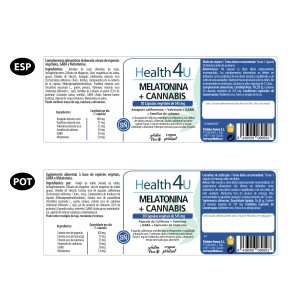H4U Melatonina + Cannabis 30 cápsulas 2