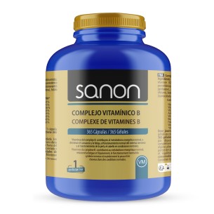 SANON Complejo Vitamínico B 365 cápsulas vegetales