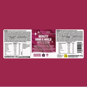 PHYTOFARMA Beauty, Hair & Nails gummies 60 gominolas 2