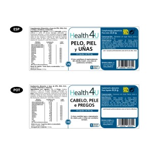 H4U Pelo, piel y uñas 30 cápsulas 2