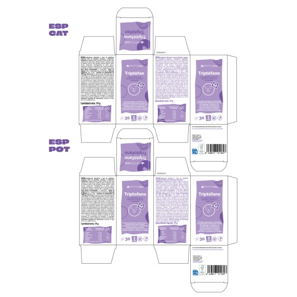 PHYTOFARMA Triptófano 30 comprimidos