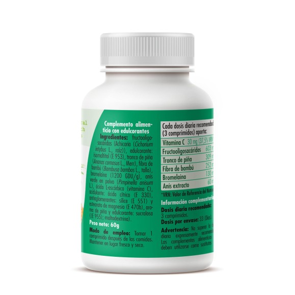 GHF Corazon de Piña con anis 100 comprimidos masticables de 600 mg