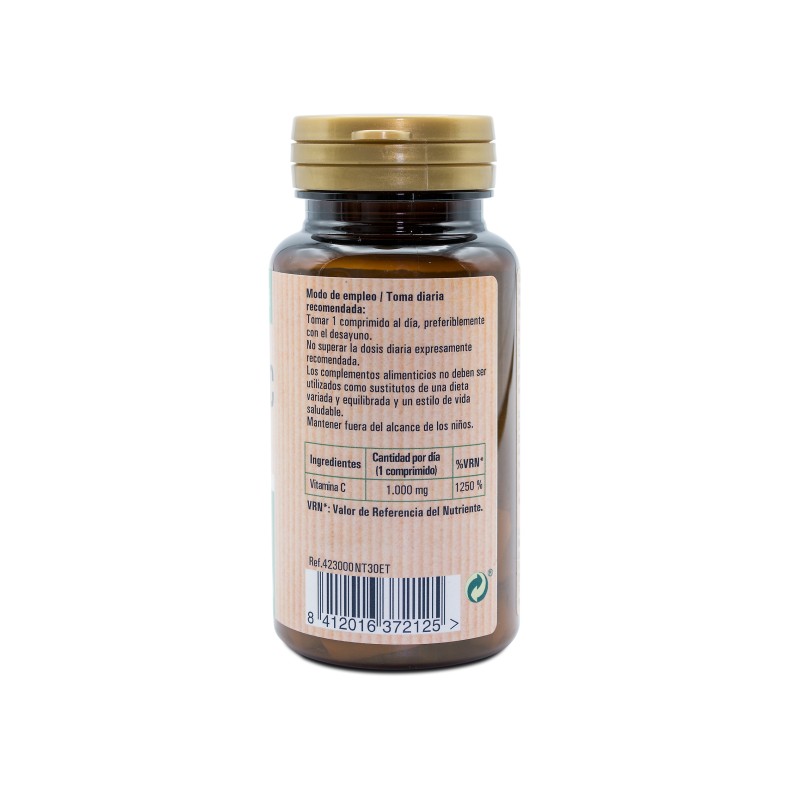 NATURTIERRA Vitamina C 30 comprimidos