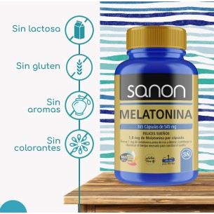 SANON Melatonina 365 cápsulas pack 2 2