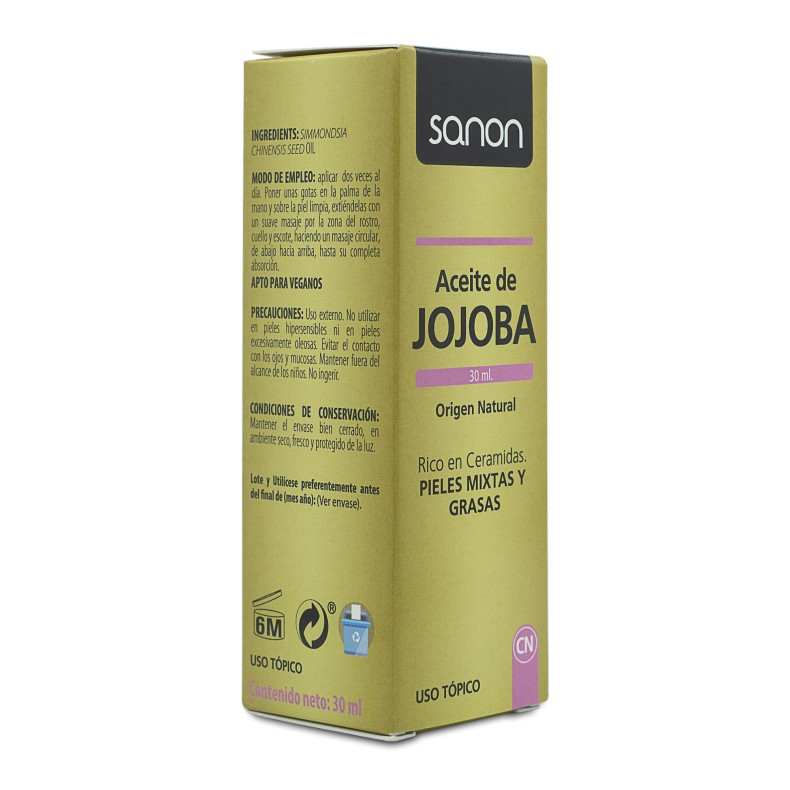 SANON Aceite de Jojoba 30 ml