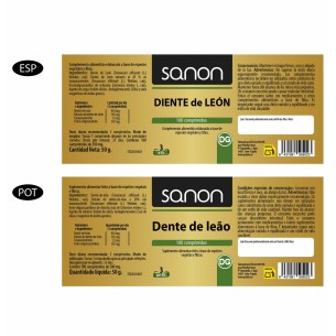 SANON Diente de León 100 comprimidos 2