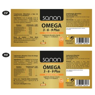 SANON Omega 3,6,9 Plus 60 cápsulas blandas 2