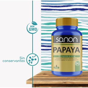 SANON Papaya 100 comprimidos pack 3 2