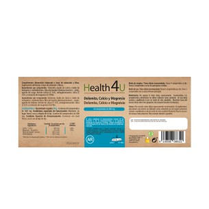 H4U Dolomita calcio y magnesio 60 comprimidos 2