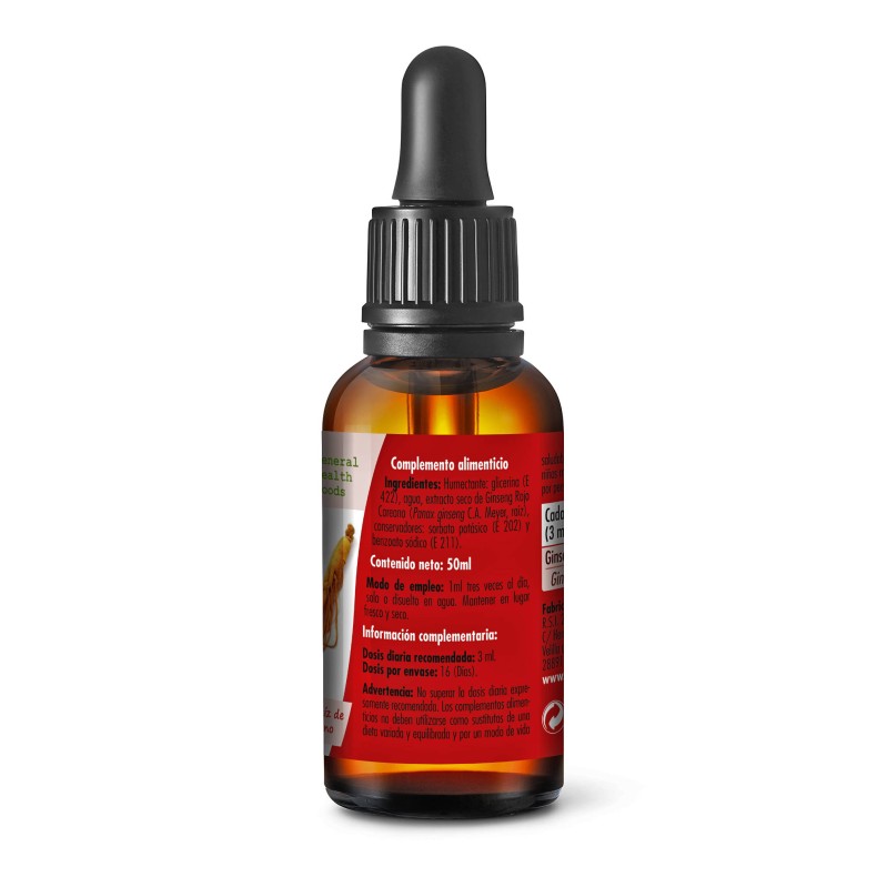 GHF Extracto de ginseng rojo coreano 50 ml