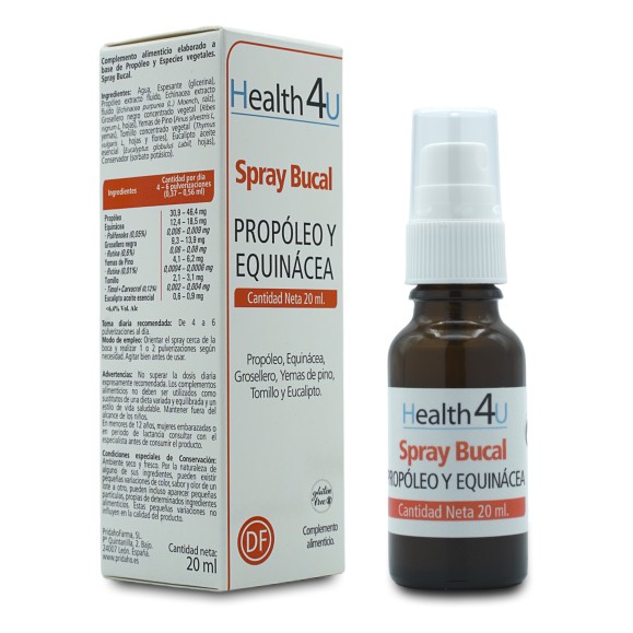 H4U Spray bucal propóleo y equinácea 20 ml