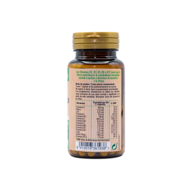 NATURTIERRA Complejo multivitamínico 60 cápsulas