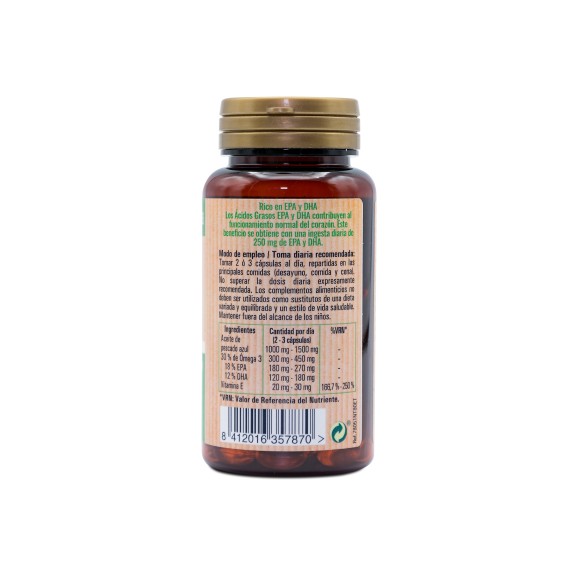 NATURTIERRA Omega 3 80 cápsulas blandas