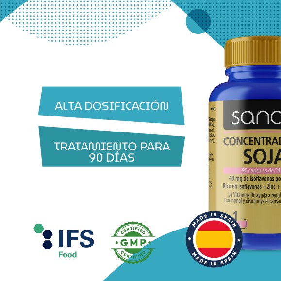 SANON Concentrado de Soja 90 cápsulas