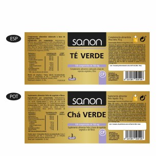 SANON Té Verde 100 comprimidos 2